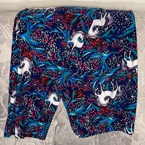 NWOT Unicorn Garden Leggings TC2/Queen